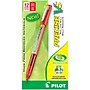 Pilot Precise V5 BeGreen Rollerball Pens, Extra Fine Point, Red Ink, Dozen (26302)~#|#~sp135695510_sc7