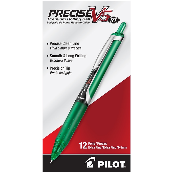 Pilot Precise V5 Retractable Rollerball Pen, Extra Fine Point