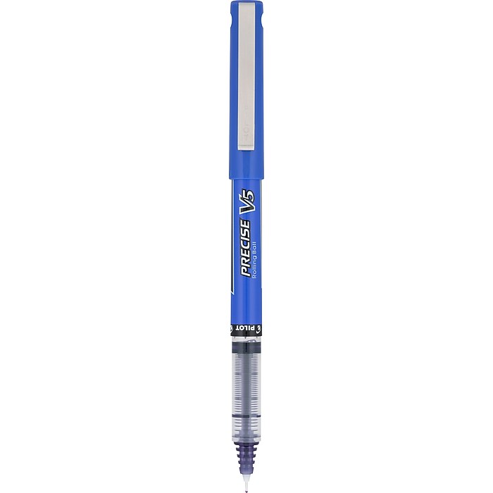Pilot Precise V5 Rollerball Pens, Extra Fine Point, Purple Ink