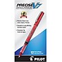 Pilot Precise V7 Rollerball Pens, Fine Point, Red Ink, Dozen (35352)~#|#~sp135695621_sc7