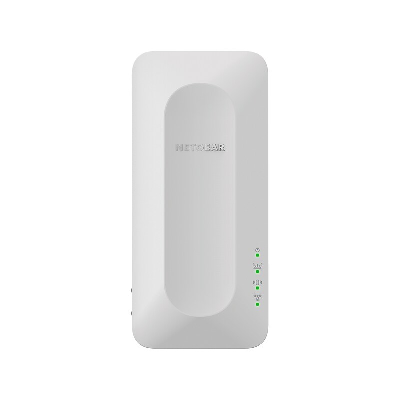Netgear AX1600 EAX12 Wi-Fi 6 Dual Band Wireless/Ethernet Mesh Range Extender, 2.4/5GHz, White (EAX12-100NAS) image 1