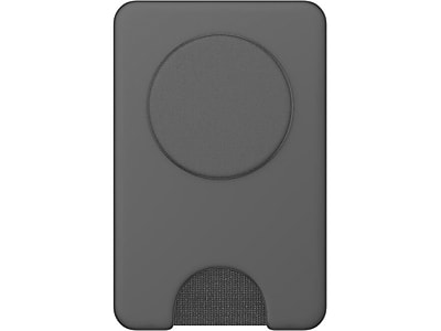 PopSockets PopWallet with PopGrip Cell Phone Grip & Stand with MagSafe - Black