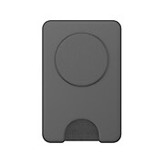 PopSockets PopWallet+ MagSafe Black Wallet with Grip for iPhone (805668)