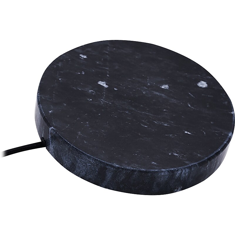Eggtronic Einova Wireless Charger for Qi-Enabled Devices, Black Marble (0103010-0102422) image 1