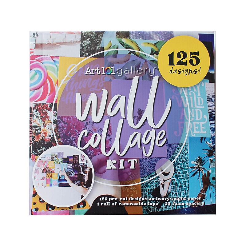Art 101 Gallery Wall Collage Kit, Assorted Colors, 5/Carton (40065) image 1