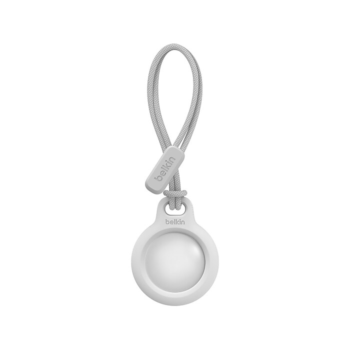 Belkin AirTag Secure Holder with Strap, White (F8W974btWHT