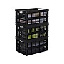 Mount-It! 52 Qt. Open Lid Milk Crate, Black, 3/Pack (WI-3003)~#|#~sp136000059_sc7
