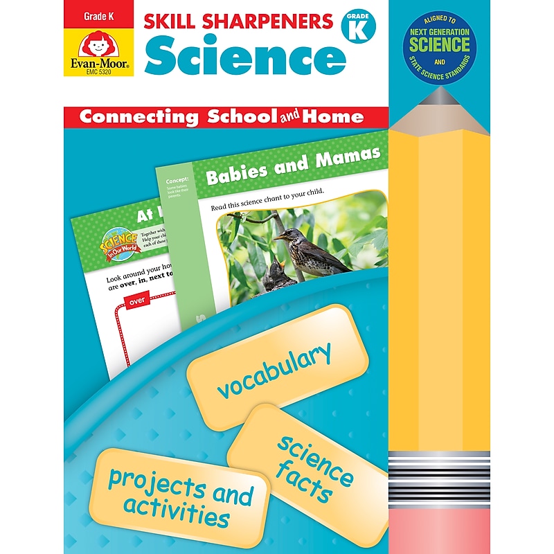 Evan-Moor Educational Publishers Skill Sharpeners Science for Grade K Activity Book image 1