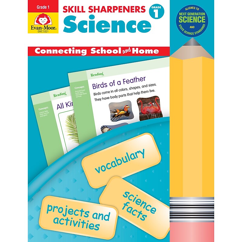 Evan-Moor Educational Publishers Skill Sharpeners Science for Grade 1 Activity Book image 1