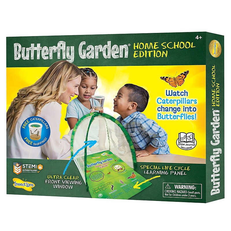 Insect Lore Butterfly Garden® Homeschool Edition for Grade PK-4 (ILP1035) image 1