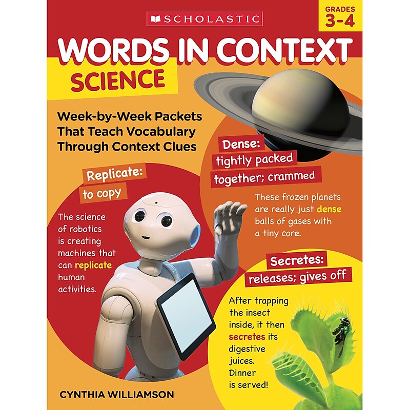 Scholastic Words In Context: Science for Grade 3-4 image 1