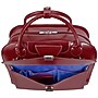 McKlein Roseville Leather Briefcase, Laptop Compatible, Rolling, TSA Checkpoint Friendly, Red (96646)~#|#~sp136103341_sc7