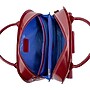 McKlein Roseville Leather Briefcase, Laptop Compatible, Rolling, TSA Checkpoint Friendly, Red (96646)~#|#~sp136103342_sc7