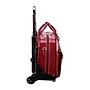 McKlein Roseville Leather Briefcase, Laptop Compatible, Rolling, TSA Checkpoint Friendly, Red (96646)~#|#~sp136103344_sc7