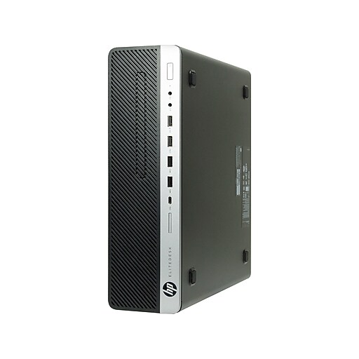 HP EliteDesk 800 G3 Refurbished Desktop Computer, Intel Core i7-6700, 16GB  Memory, 512GB SSD (ST2-21842)