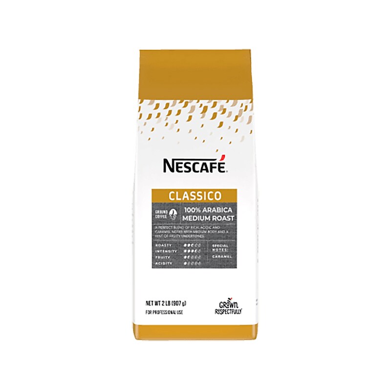 Nescafe Classico Coffee, Medium Roast, 32 Oz., 6/Carton (12467579) image 1
