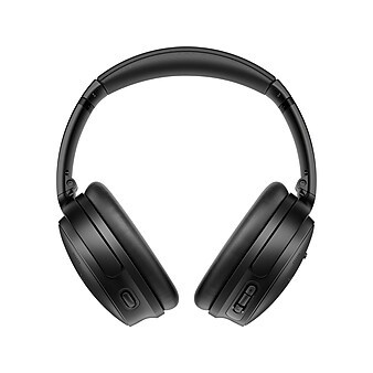 Bose QuietComfort 45 Wireless Active Noise Canceling On-Ear Headphones, Bluetooth, Black (866724-0100)