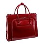 McKlein W Series Leather Briefcase, Laptop Compatible, Red (94336)~#|#~sp136408061_sc7