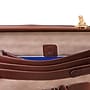 McKlein Harper V Series Leather Briefcase, Laptop Compatible, Brown (80474)~#|#~sp136408404_sc7