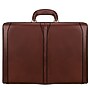 McKlein TURNER V Series Expandable Leather Attache, Laptop Compatible, Brown (80484)~#|#~sp136408535_sc7