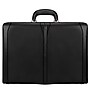 McKlein TURNER Expandable Leather Briefcase, Laptop Compatible, Black (80485)~#|#~sp136408551_sc7