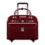 McKlein Edgebrook L Series Leather Briefcase, Laptop Compatible, Rolling, Red (96316)~#|#~sp136408586_sc7
