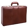 McKlein Coughlin Expandable Attache Briefcase, Top Grain Cowhide Leather, Brown (80464)~#|#~sp136408992_sc7