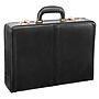 McKlein Reagan Attache Briefcase, Top Grain Cowhide Leather, Black (80445)~#|#~sp136408996_sc7