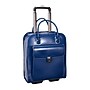 McKlein UPTOWN L Series Leather Briefcase, Laptop Compatible, Rolling, Navy (97697)~#|#~sp136409029_sc7