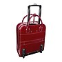 McKlein UPTOWN L Series Leather Briefcase, Laptop Compatible, Rolling, Red (97696)~#|#~sp136409040_sc7