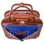 McKlein Edgebrook L Series Leather Briefcase, Laptop Compatible, Rolling, Brown (96314)~#|#~sp136409183_sc7