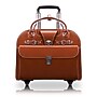McKlein Edgebrook L Series Leather Briefcase, Laptop Compatible, Rolling, Brown (96314)~#|#~sp136409228_sc7