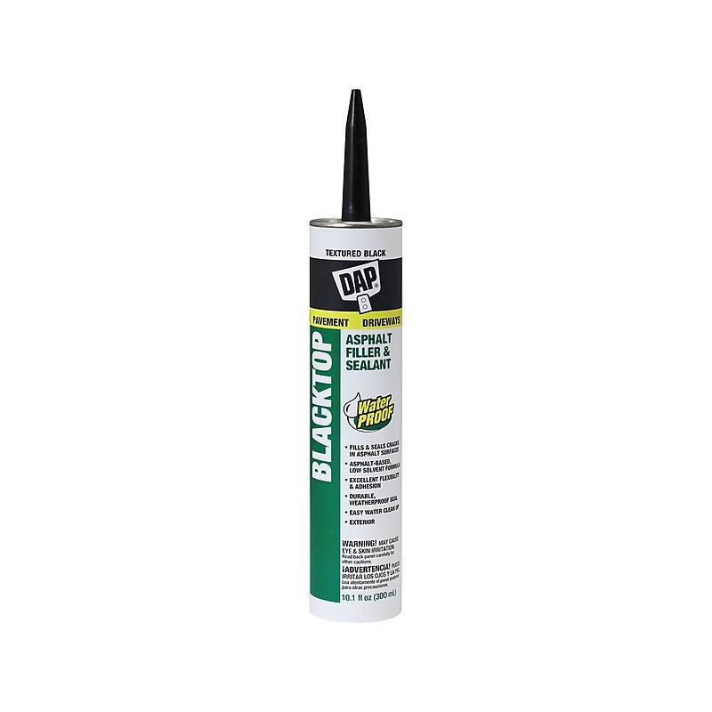 Dap Blacktop Asphalt Filler and Sealant, 10.1 Fl. Oz., Black (7079827065) image 1