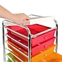 Seville Classics 10-Drawer Organizer Cart, Pearlescent Multi-Color(WEB241)~#|#~sp13649098_sc7