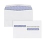 Adams Gummed Double Window Envelope for Tax Form, 5 5/8" x 9", White, 100/Pack (DW4ALT100)~#|#~sp136520588_sc7