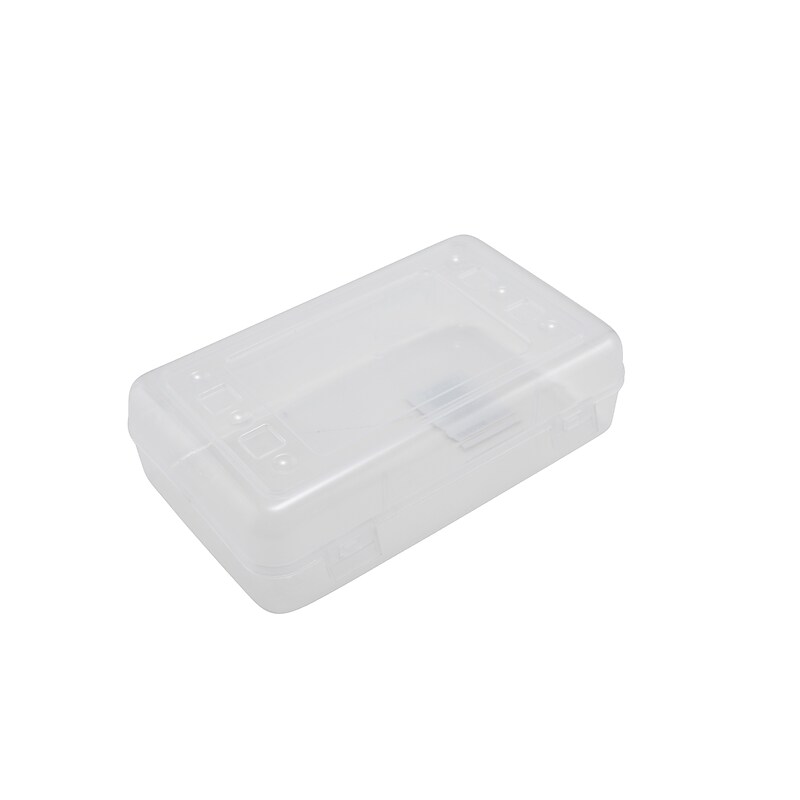 Advantus Snap Case, Clear (34104) image 1