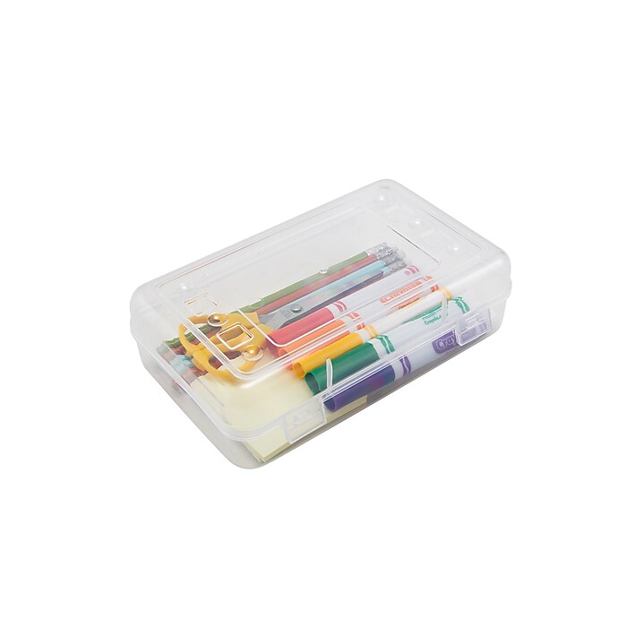 Advantus Snap Case, Clear (34104) | Staples