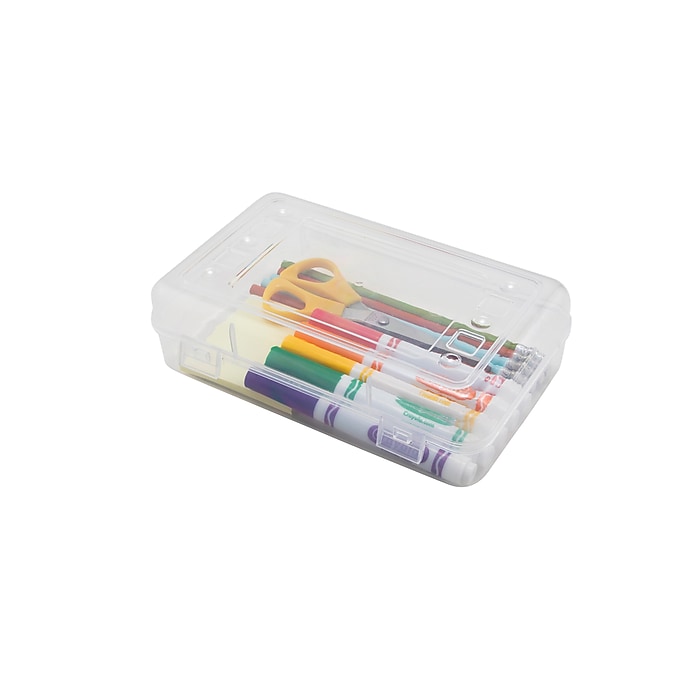 Advantus Snap Case, Clear (34104) | Staples