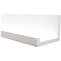 Eden Grove MDF Ledge Shelf, 24", White (9502012X)~#|#~sp136536950_sc7