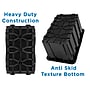 Mount-It! 63.4 Qt. Snap Lid Storage Bin, Black/Yellow, 3/Pack (WI-3001)~#|#~sp136536976_sc7