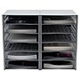 Advantus Snap Configurable Tray System, Gray, 12/Pack (39412)~#|#~sp136642198_sc7