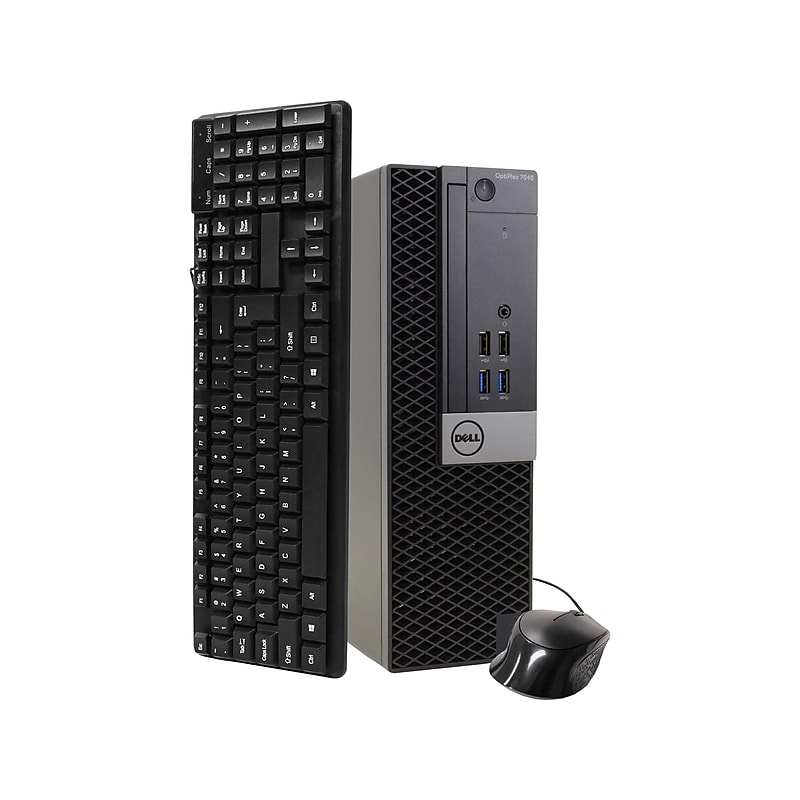Dell OptiPlex 7040 Refurbished Desktop Computer, Intel Core i5-6500, 32GB Memory, 512GB SSD (BTG-00023238) image 1