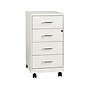 Office Designs 4-Drawer Mobile Organizer, Pearl White (21590)~#|#~sp136743326_sc7