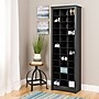 Prepac Space-Saving Shoe Storage Cabinet, Black (BUSR-0009-1)~#|#~sp13681401_sc7