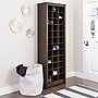 Prepac Space-Saving Shoe Storage Cabinet, Espresso (EUSR-0009-1)~#|#~sp13682241_sc7