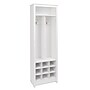 Prepac Space-Saving Entryway Organizer with Shoe Storage, White (WSOH-0010-1)~#|#~sp13683238_sc7