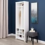 Prepac Space-Saving Entryway Organizer with Shoe Storage, White (WSOH-0010-1)~#|#~sp13683239_sc7