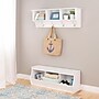 Prepac Monterey Stackable 3-Bin Storage Cubbie, White (WUSM-0003-1)~#|#~sp13683254_sc7