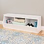 Prepac Monterey Stackable 3-Bin Storage Cubbie, White (WUSM-0003-1)~#|#~sp13683257_sc7