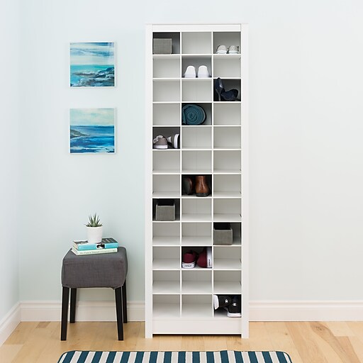 Shop Staples For Prepac Space Saving Shoe Storage Cabinet White